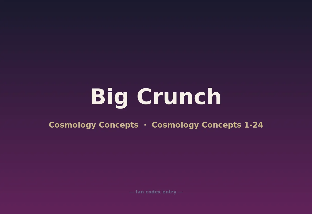Big Crunch